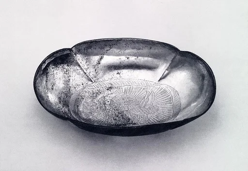 唐 雙鴨紋鎏金銀杯|Wine cup with two ducks