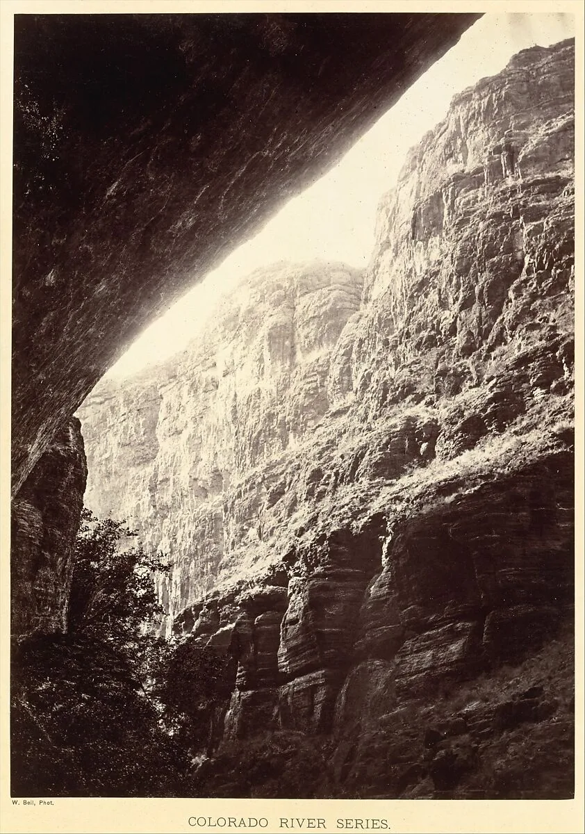 Cañon of Kanab Wash, Looking South — William Bell