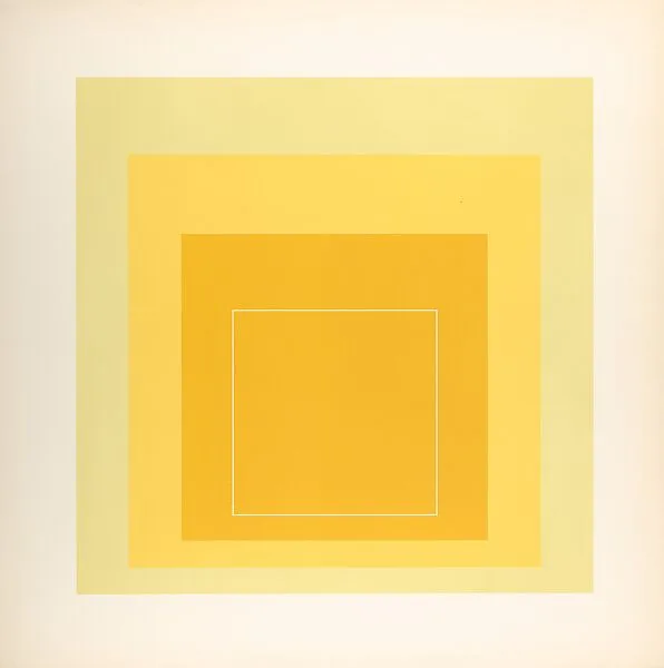 Proof for White Line Square series — Josef Albers|Gemini G.E.L.|Kenneth E. Tyler