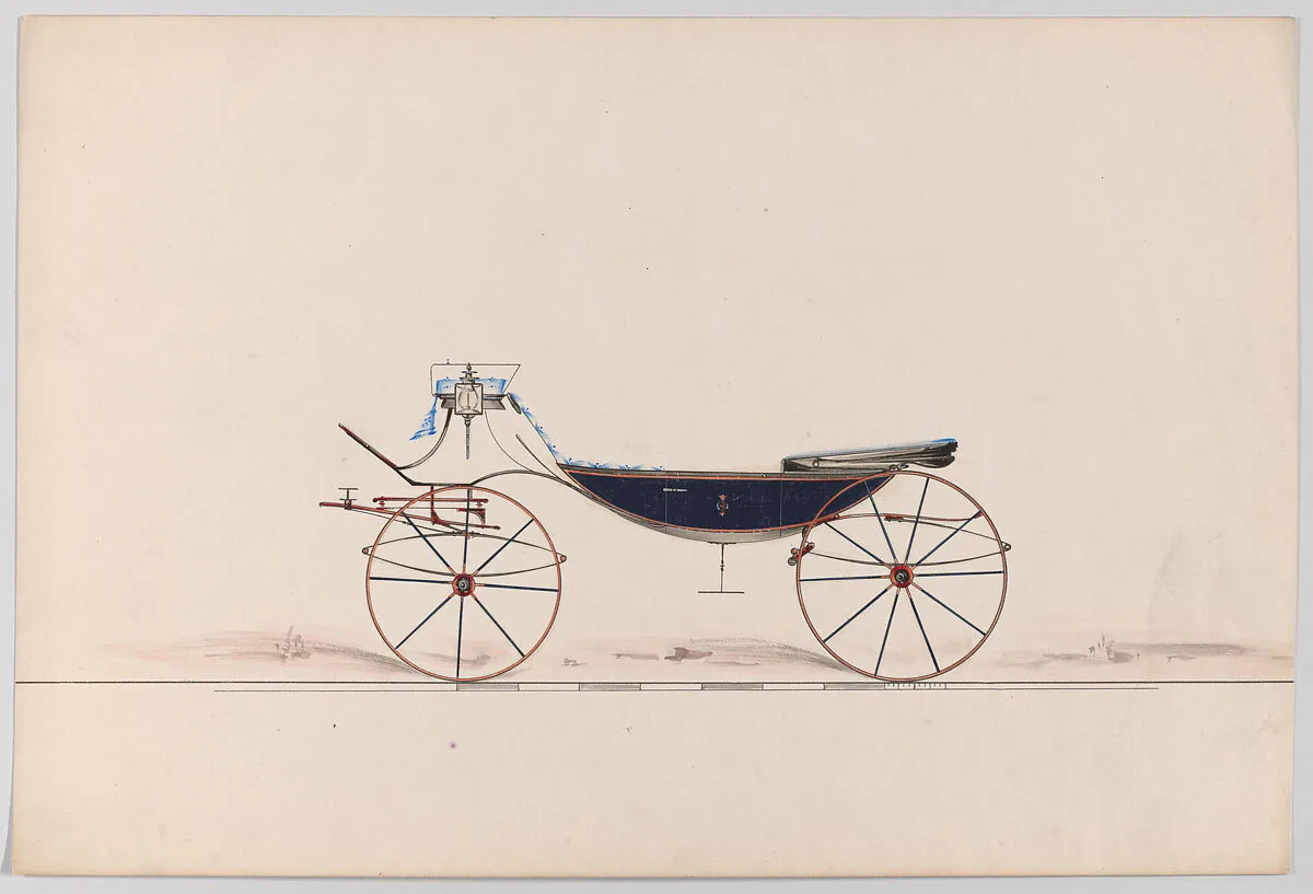 Design for Vis-à-vis (unnumbered) — Brewster & Co.