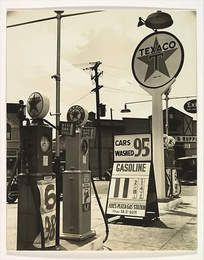 Gasoline Station, Tremont Avenue and Dock Street, Bronx, New York