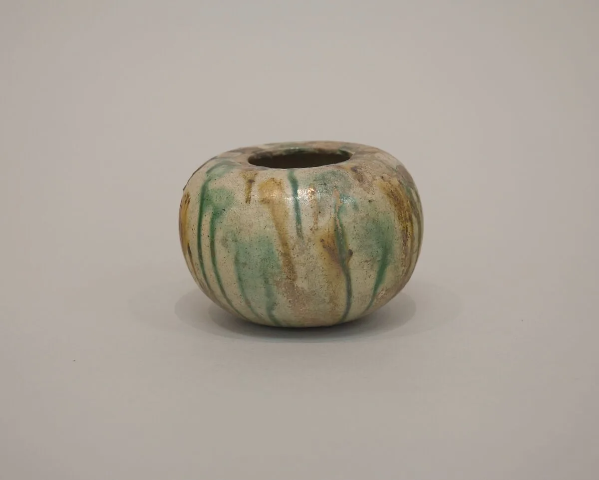 唐 三彩陶罐|Miniature alms bowl — Unknown