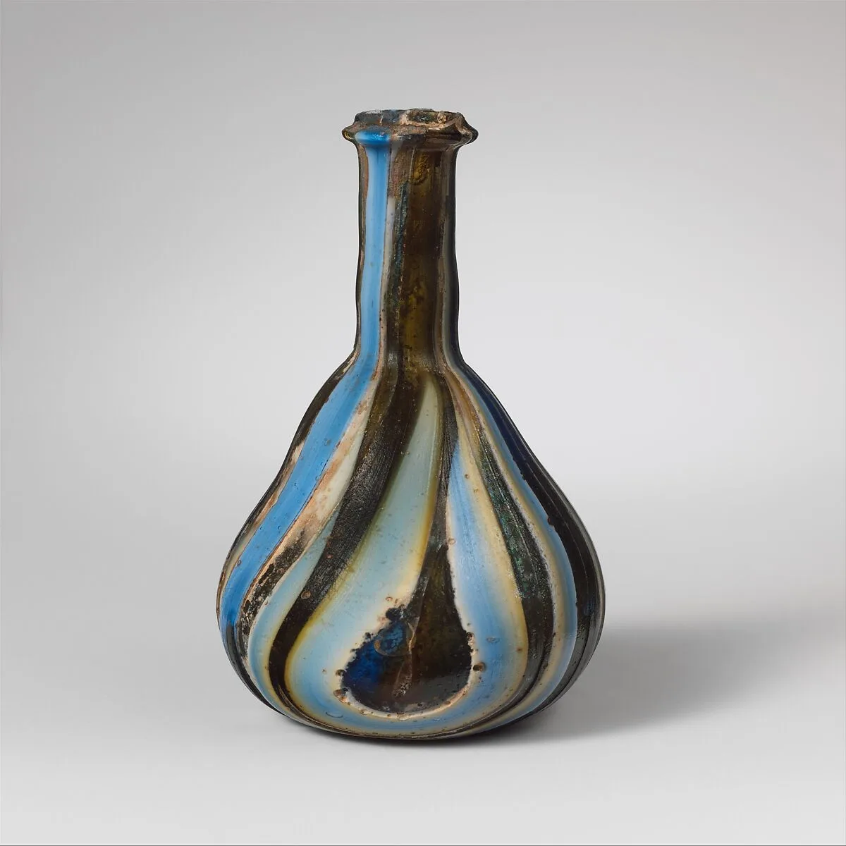 Glass mosaic bottle — Unknown