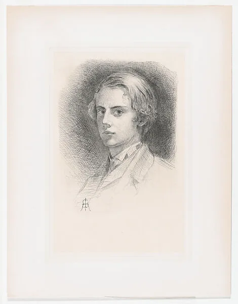 Self-portrait, aged 21 — Sir William Blake Richmond|Sir William Blake Richmond