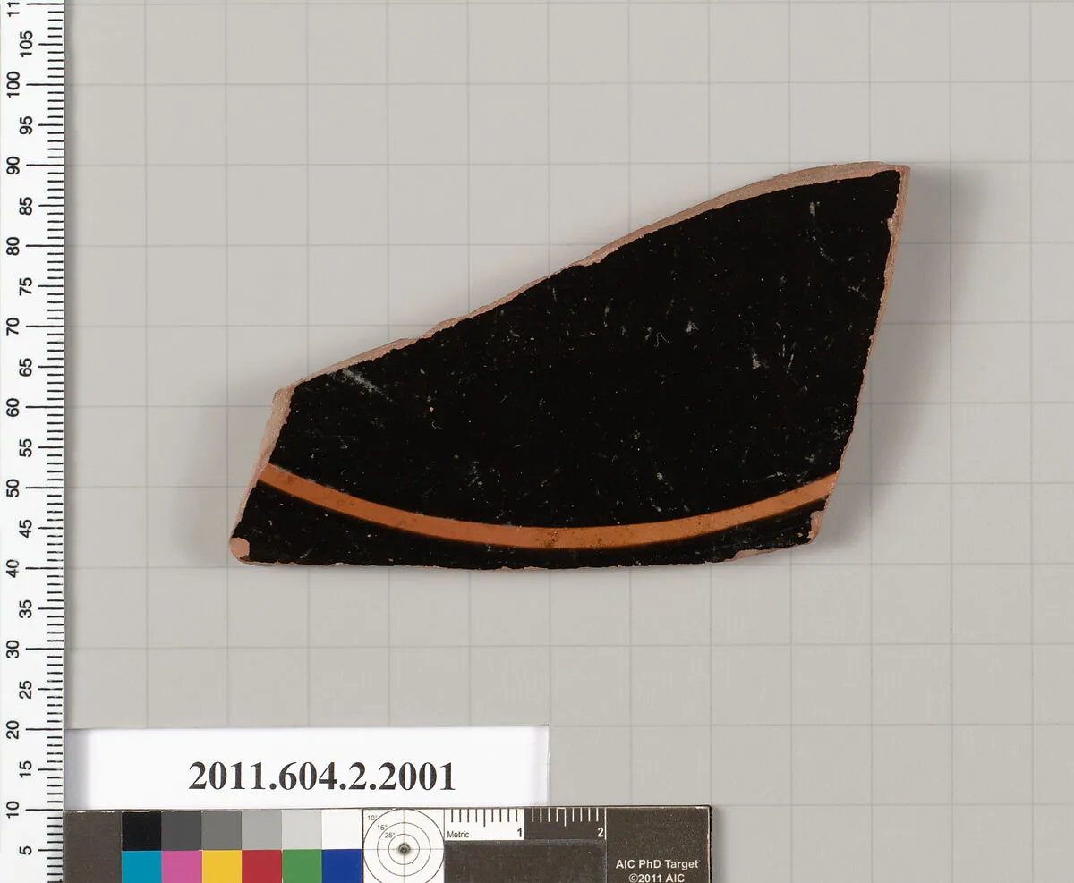 Terracotta fragment of a stemmed plate — Unknown