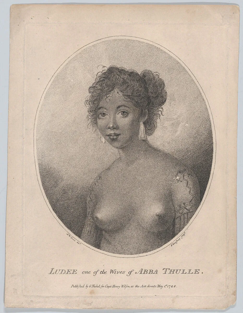 Ludee, One of the Wives of Abba Thulle — George Nichol|Arthur William Devis|Henry Kingsbury