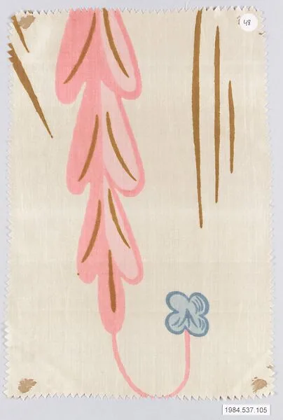 Textile sample — Unknown Designer|Wiener Werkstätte