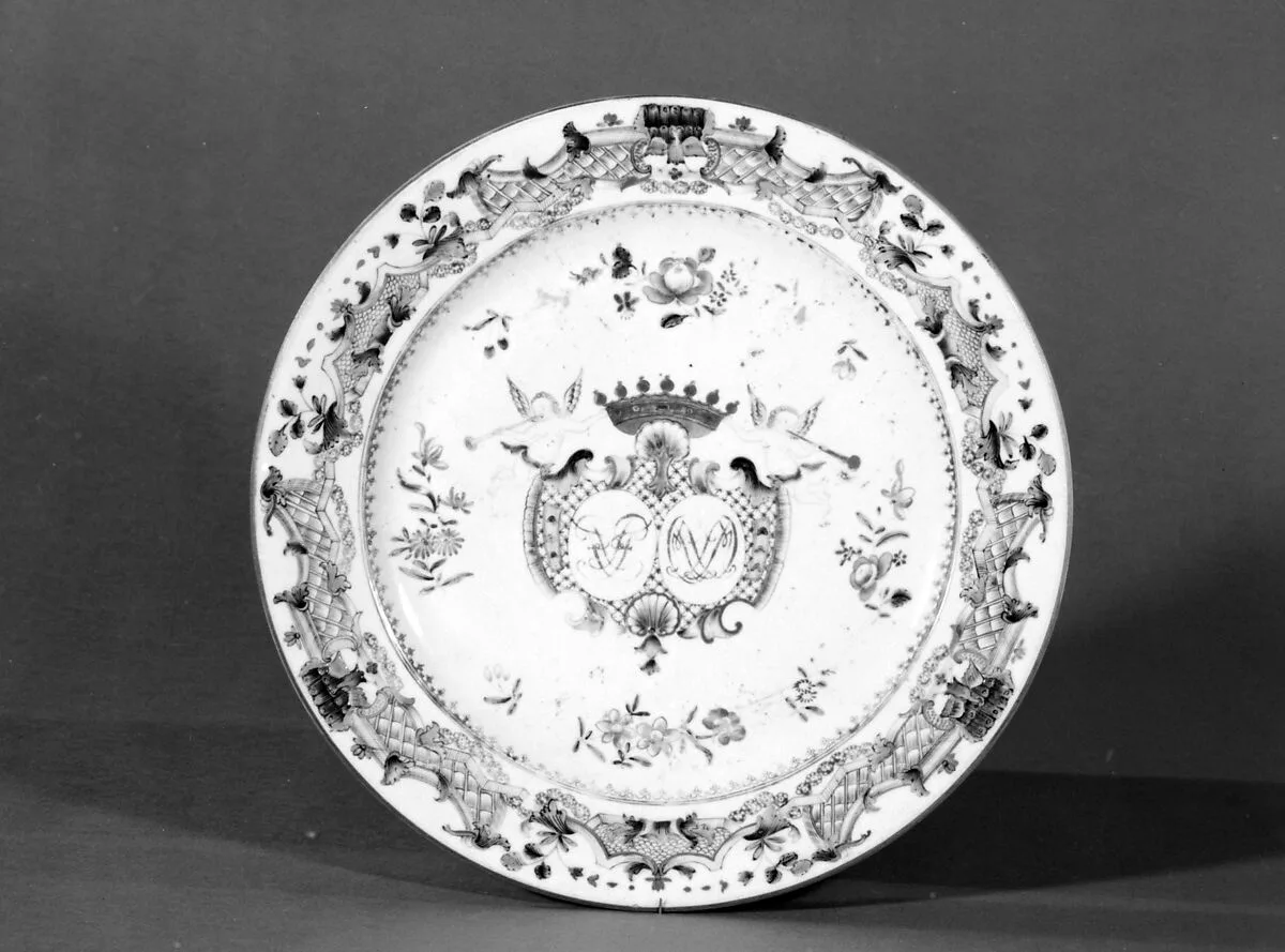 Platter (one of a pair) — Unknown