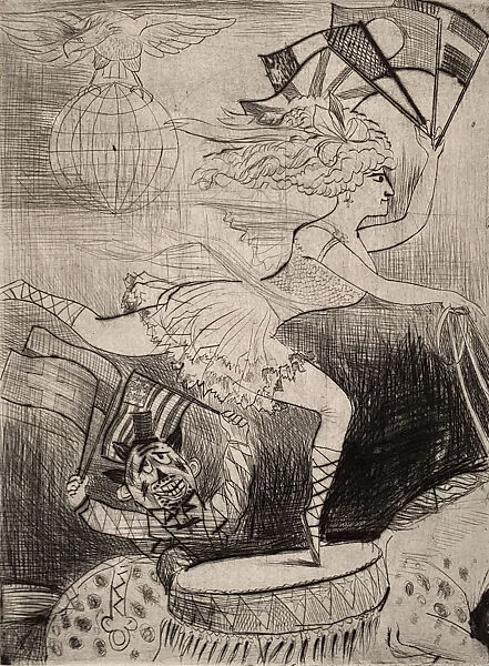 International Circus Equestrian — Otto Dix