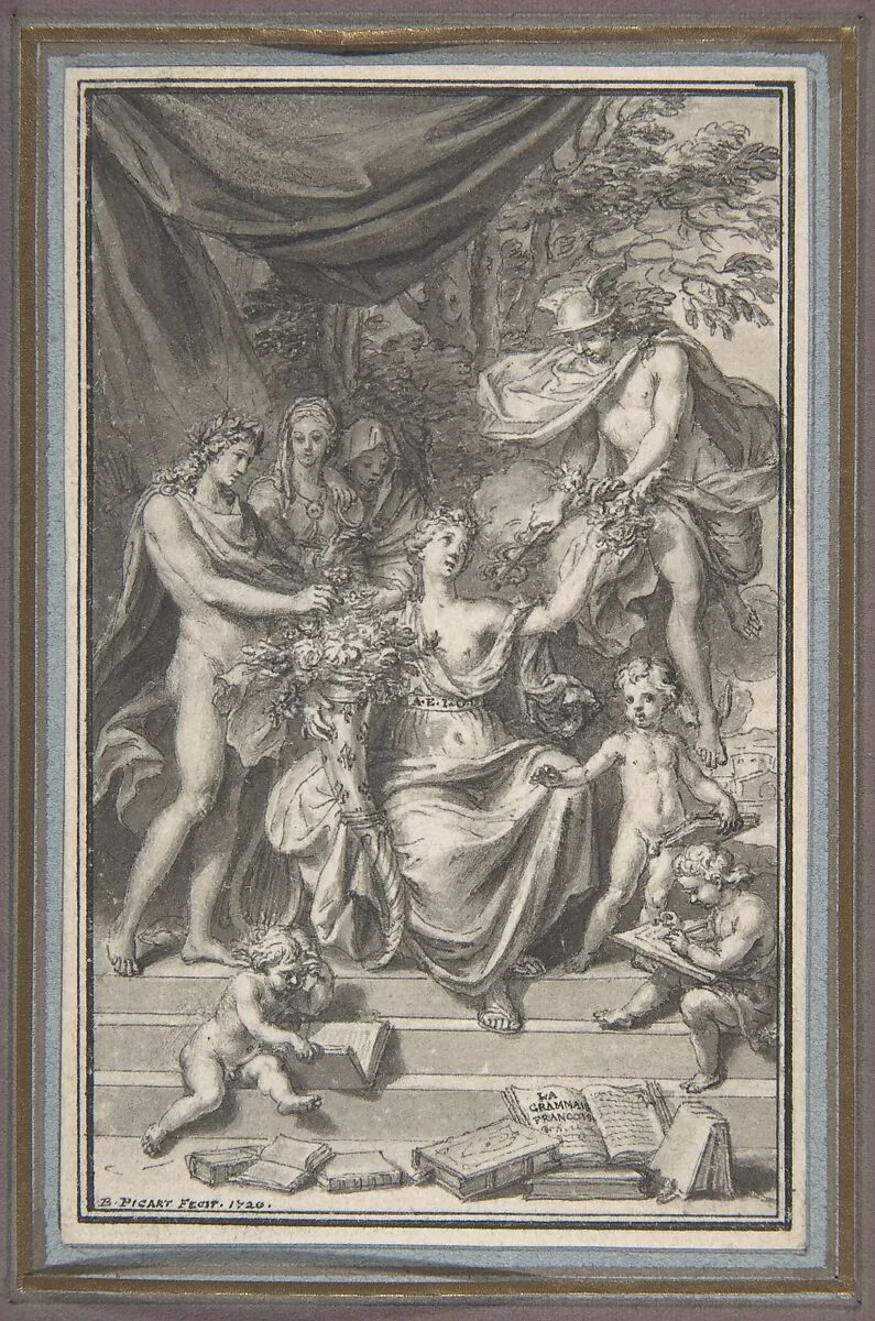 Design for a Frontispiece — Bernard Picart