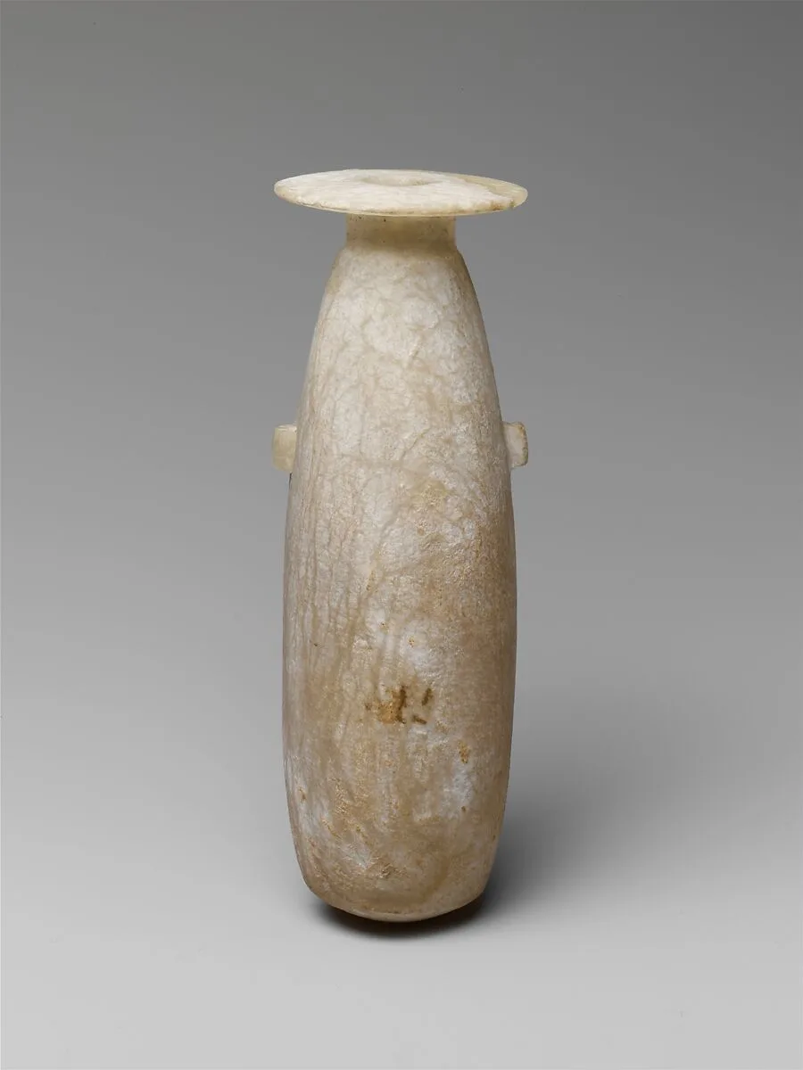 Alabaster alabastron (perfume vase) — Unknown