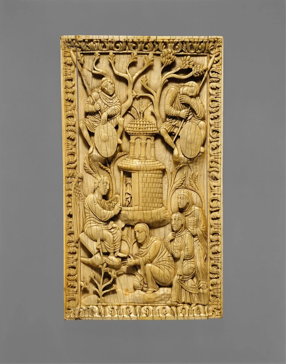 Plaque with the Holy Women at the Sepulchre — Unknown