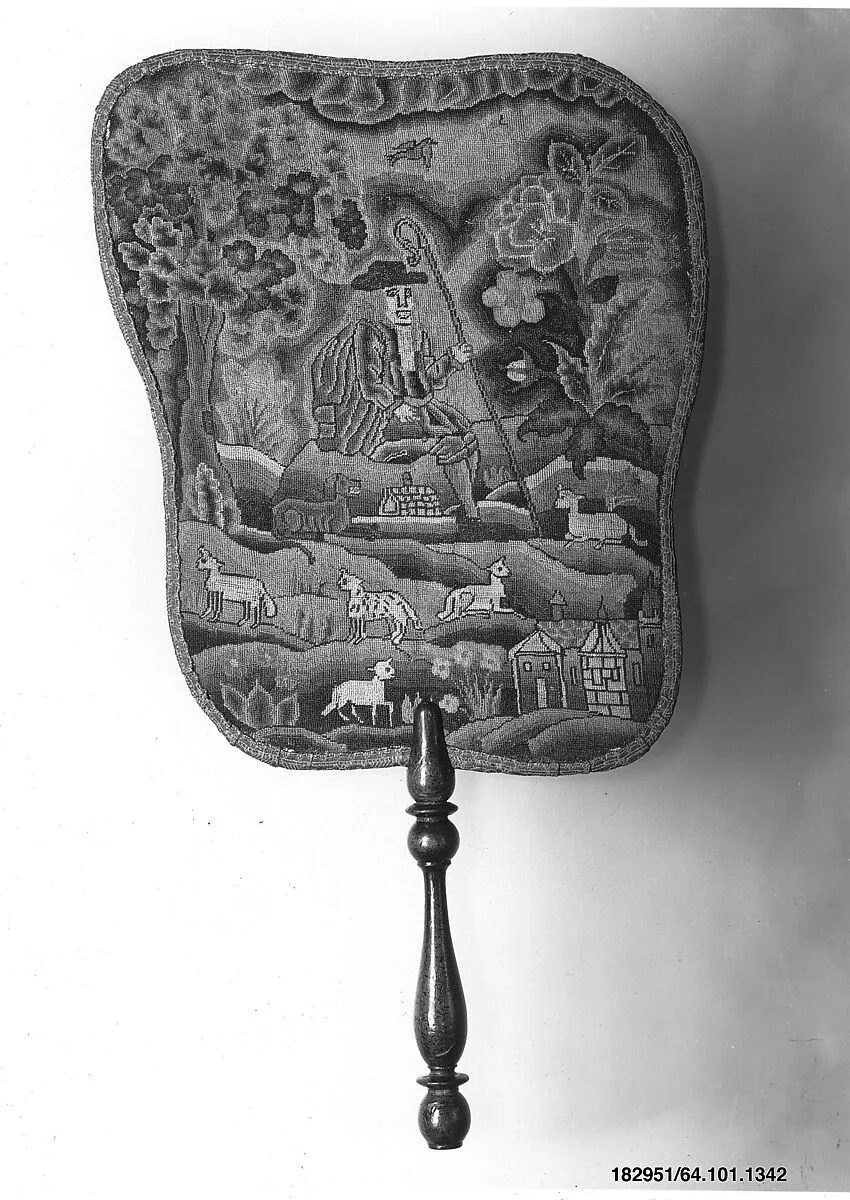 Pair of hand screens — Unknown