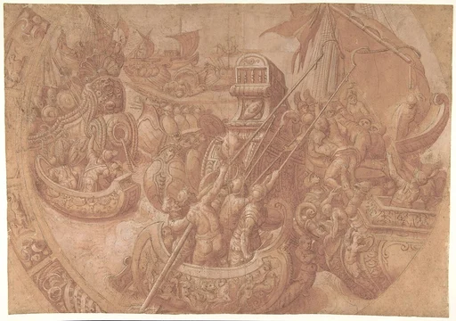 The Sea Battle in the Gulf of Morbihan