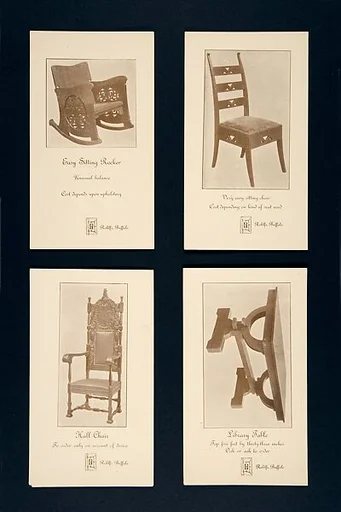 Advertising Card for an Easy Sitting Rocker