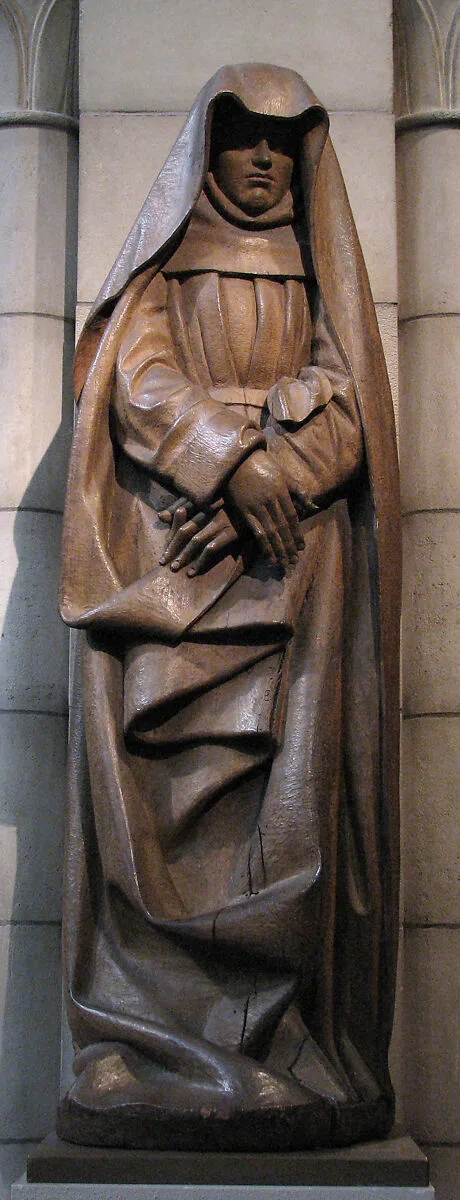 Mourning Virgin from a Crucifixion Group — Unknown