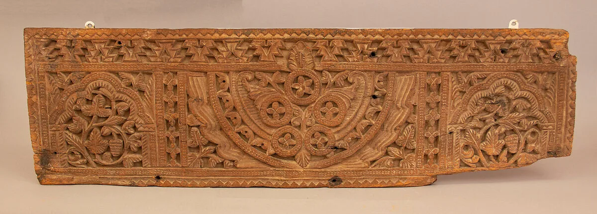 Carved Wood Panel — Unknown