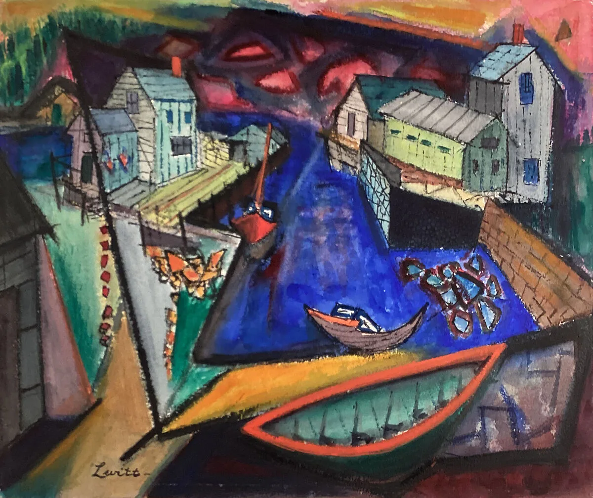 Fisherman's Harbor — Alfred Levitt