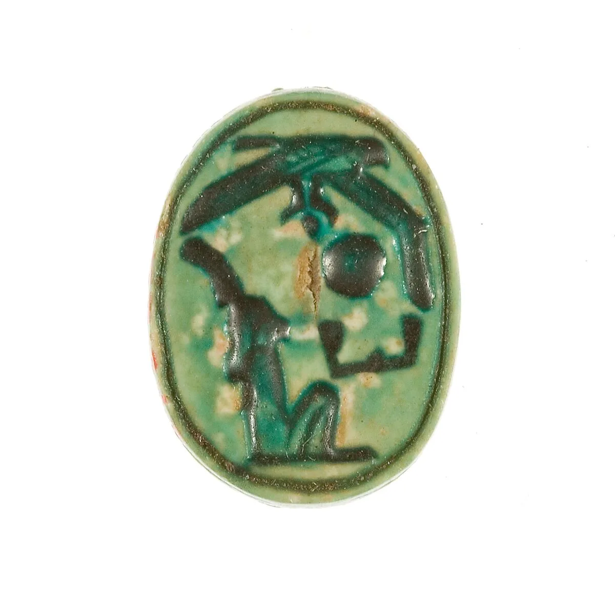 Scarab Inscribed with the Name Maatkare (Hatshepsut) with a Falcon Above — Unknown