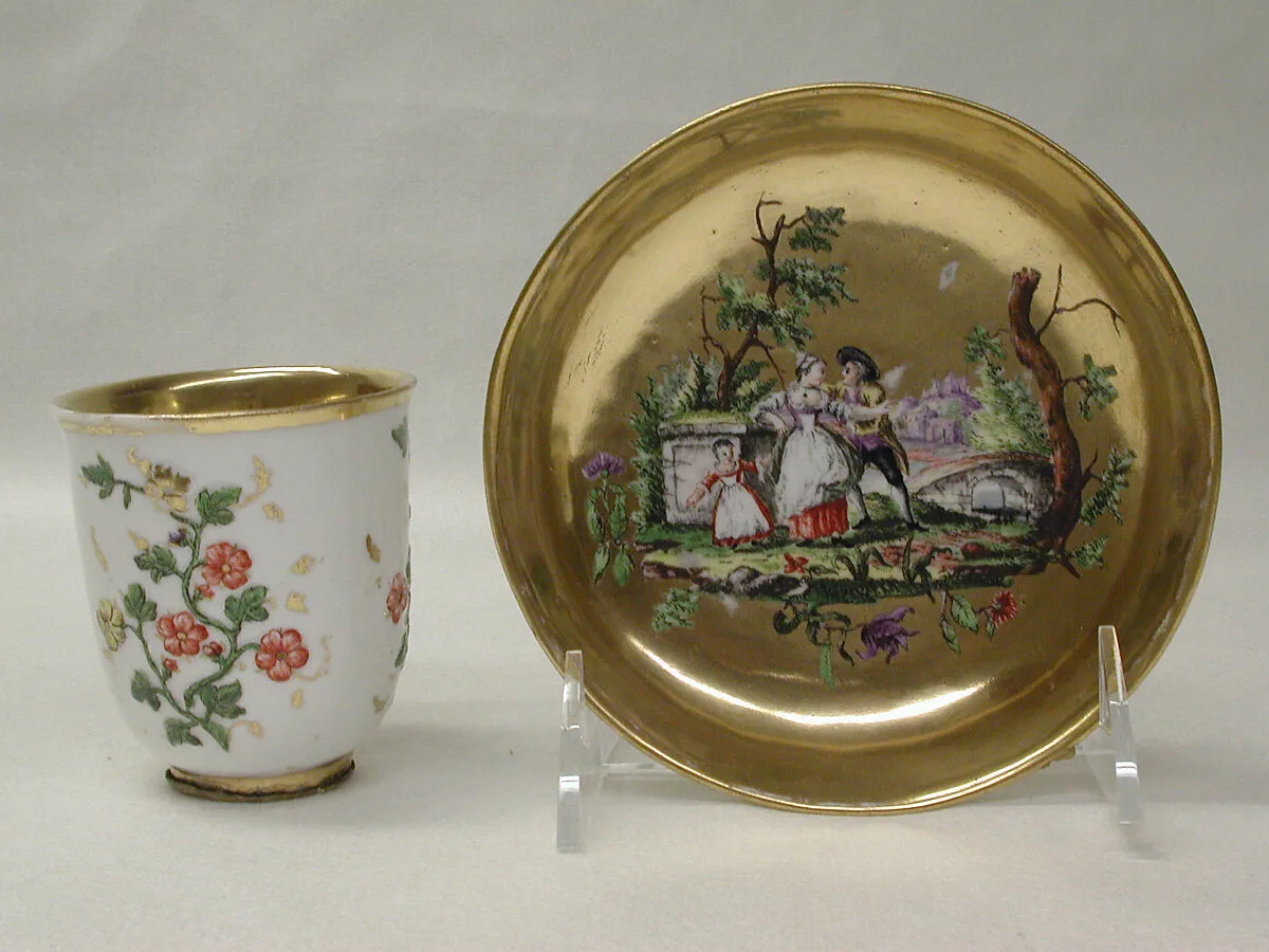 Coffee cup (part of a service) — Kajetan Purtscher|Nymphenburg Porcelain Manufactory