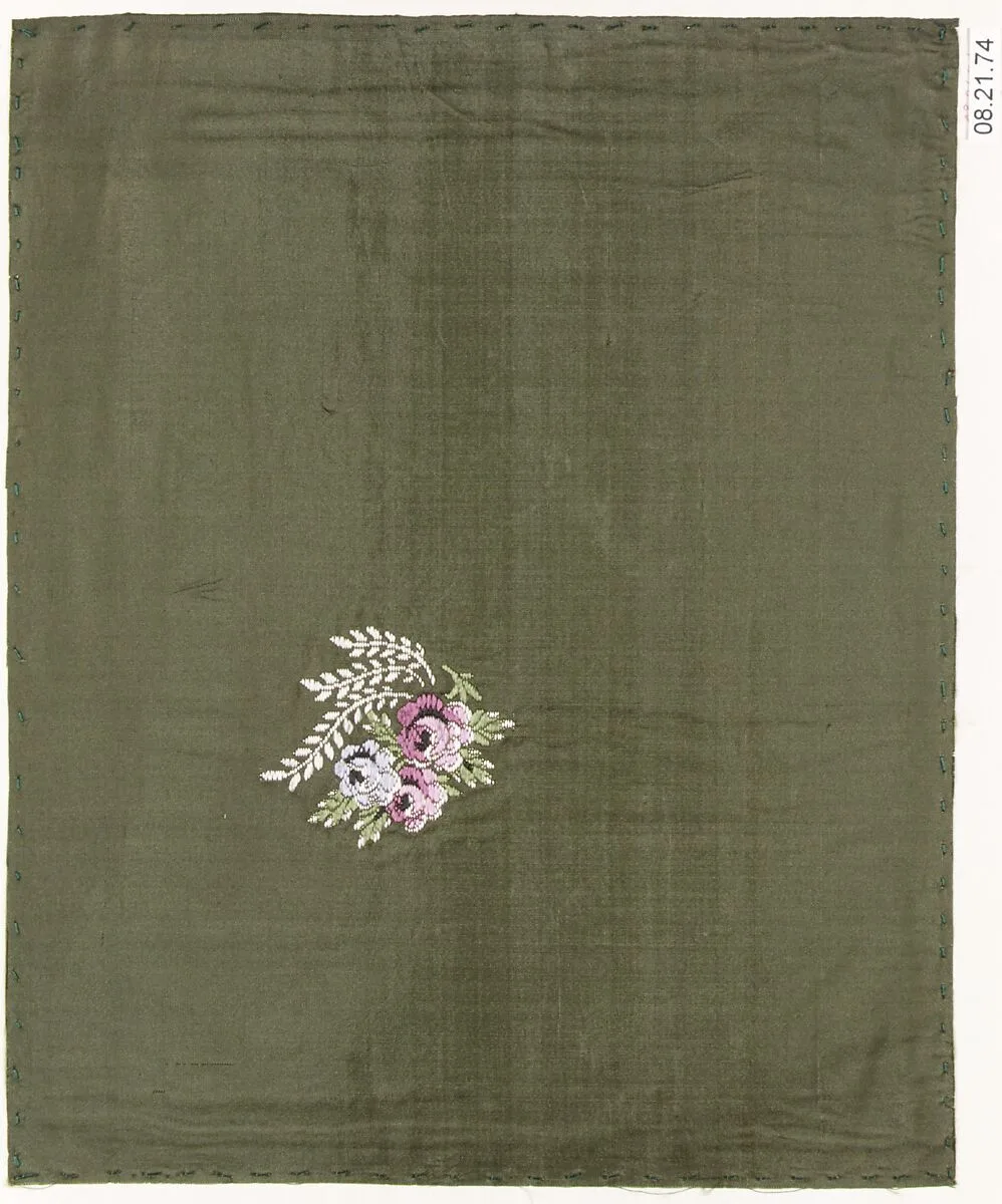 Textile sample — J. Claude Frères & Co.|Unknown Designer