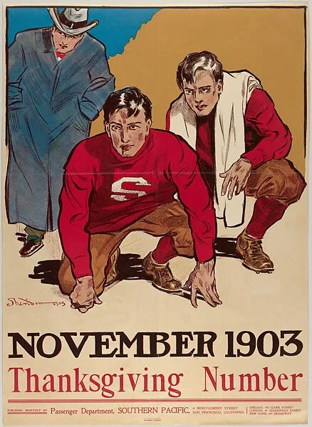 Sunset Magazine: Thanksgiving Number, November — John E. Sheridan