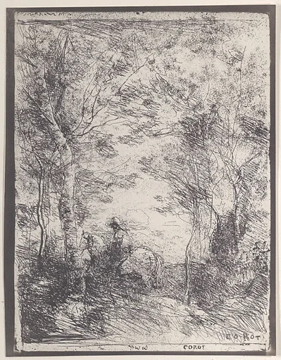 The Small Rider in the Woods (Le Petit Cavalier sous Bois)