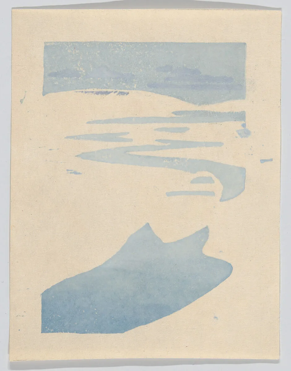 "The Derelict" or "The Lost Boat" — Arthur Wesley Dow