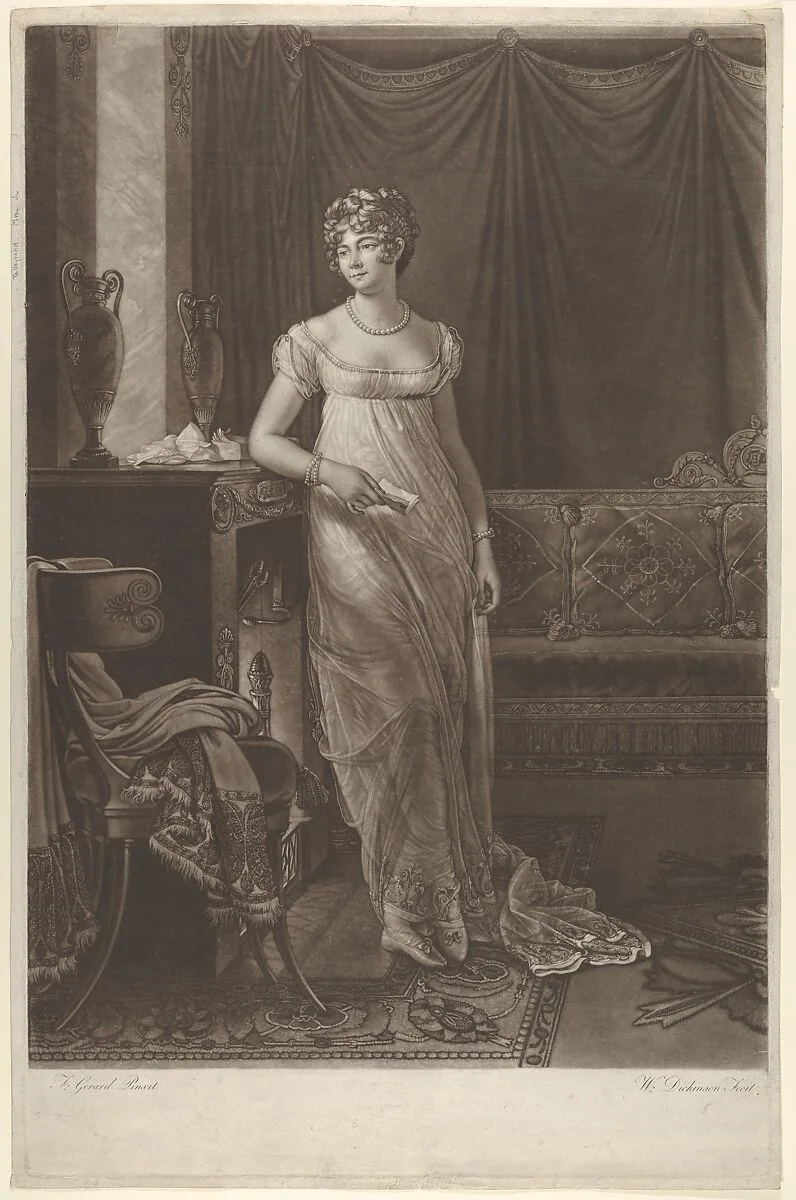 Madame Talleyrand — William Dickinson|baron François Gérard|Madame Charles Maurice de Talleyrand Périgord