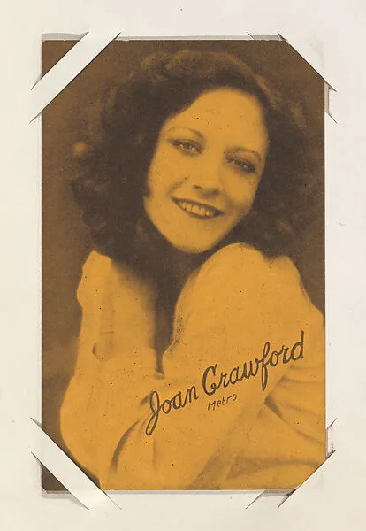 Joan Crawford from Movie Stars Exhibit Cards series (W401) — Unknown
