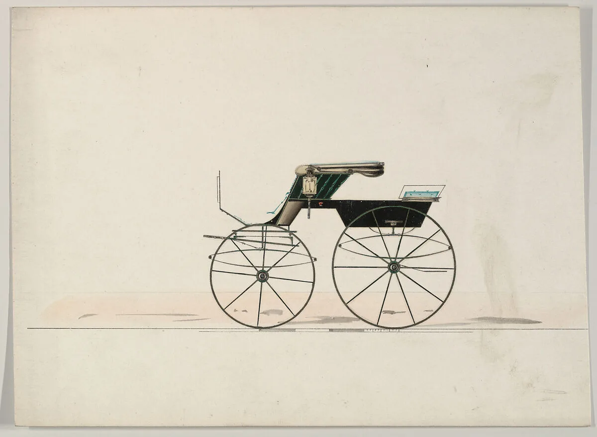 Design for Phaeton (unnumbered) — Brewster & Co.