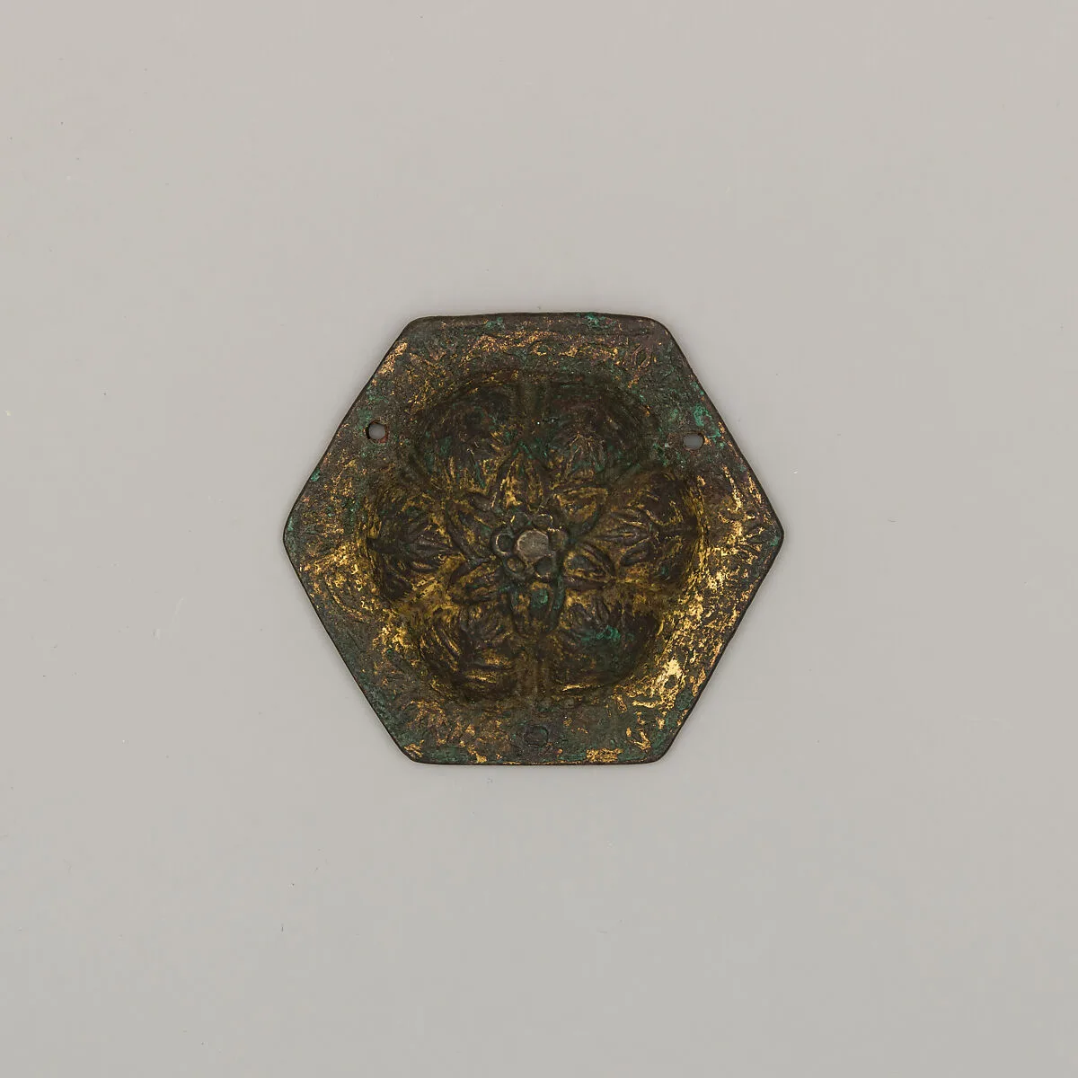 Boss from a Horse Breast Collar — Unknown