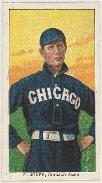 F. Jones, Chicago, American League, from the White Border series (T206) for the American Tobacco Company — American Tobacco Company