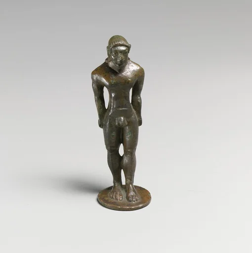 Statuette of a youth
