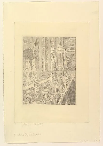 The Orchestra of the Olympia, Shoreditch — Walter Richard Sickert