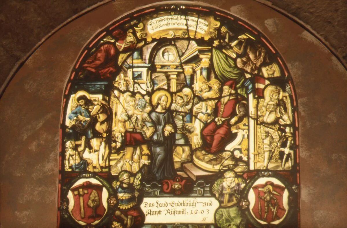 Christ Before Annas — Franz Fallenter