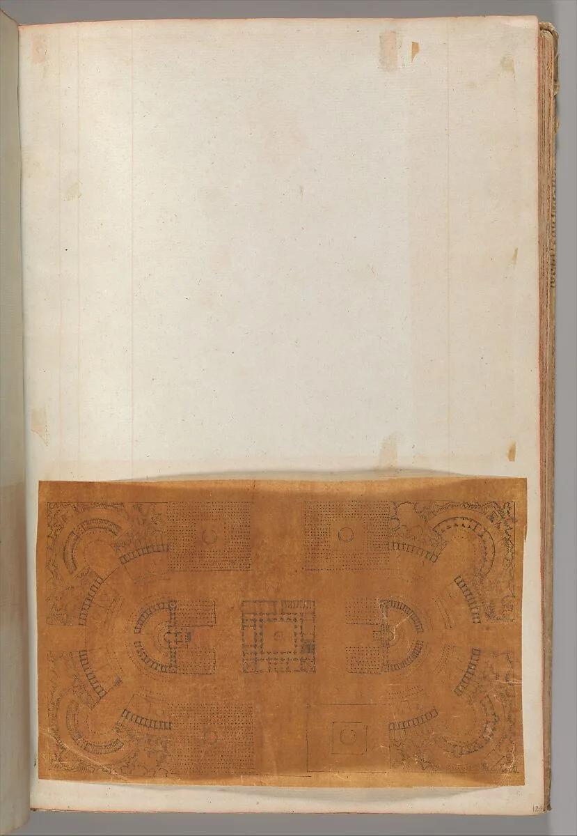 Page from a Scrapbook containing Drawings and Several Prints of Architecture, Interiors, Furniture and Other Objects — Pierre François Léonard Fontaine|Charles Percier