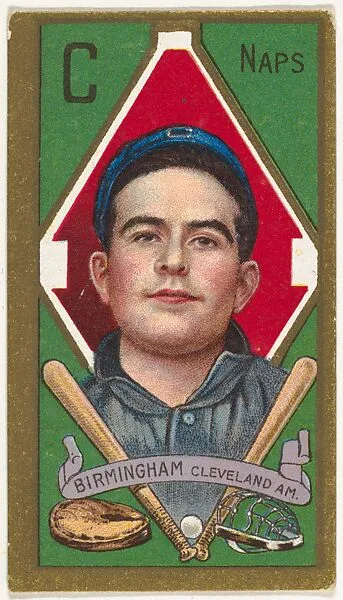 Joseph Birmingham, Cleveland Naps, American League, from the "Baseball Series" (Gold Borders) set (T205) issued by the American Tobacco Company — American Tobacco Company