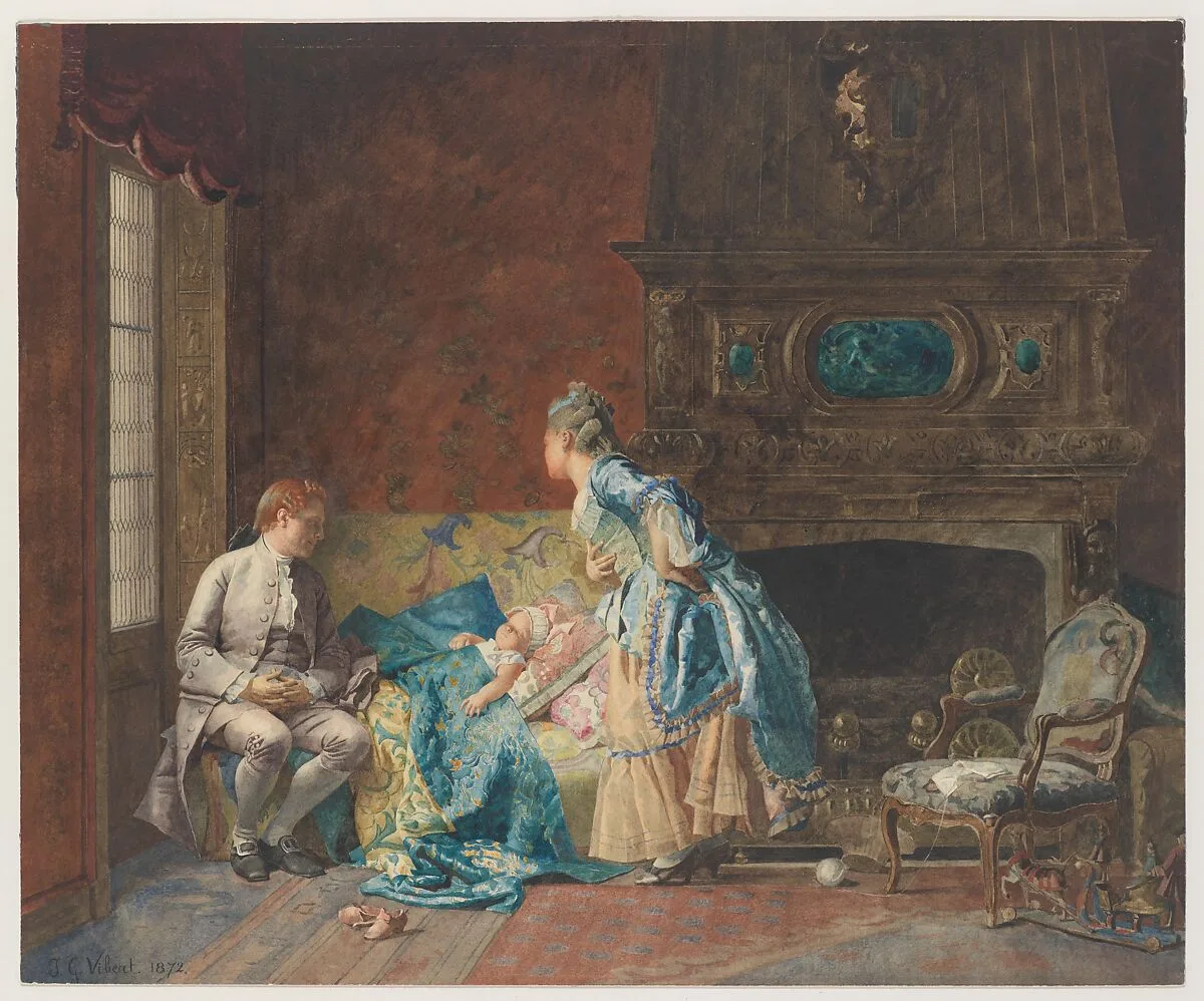 The First Babe — Jean-Georges Vibert