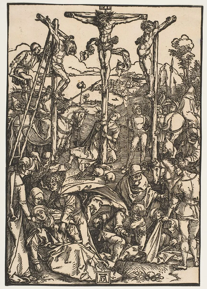 Calvary with the Three Crosses — Albrecht Dürer