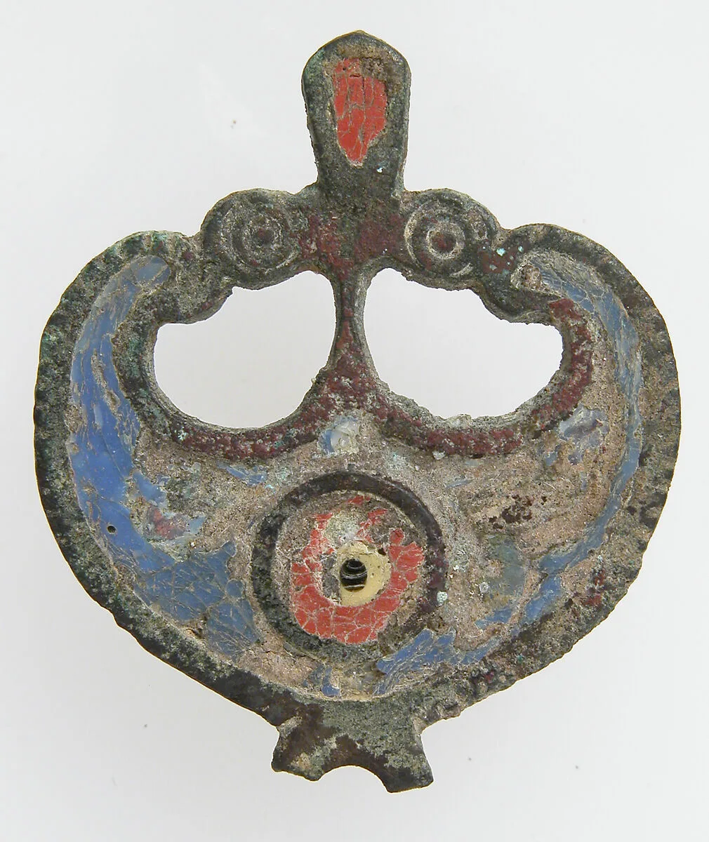 Openwork and Pelta-Shaped Ornament — Unknown