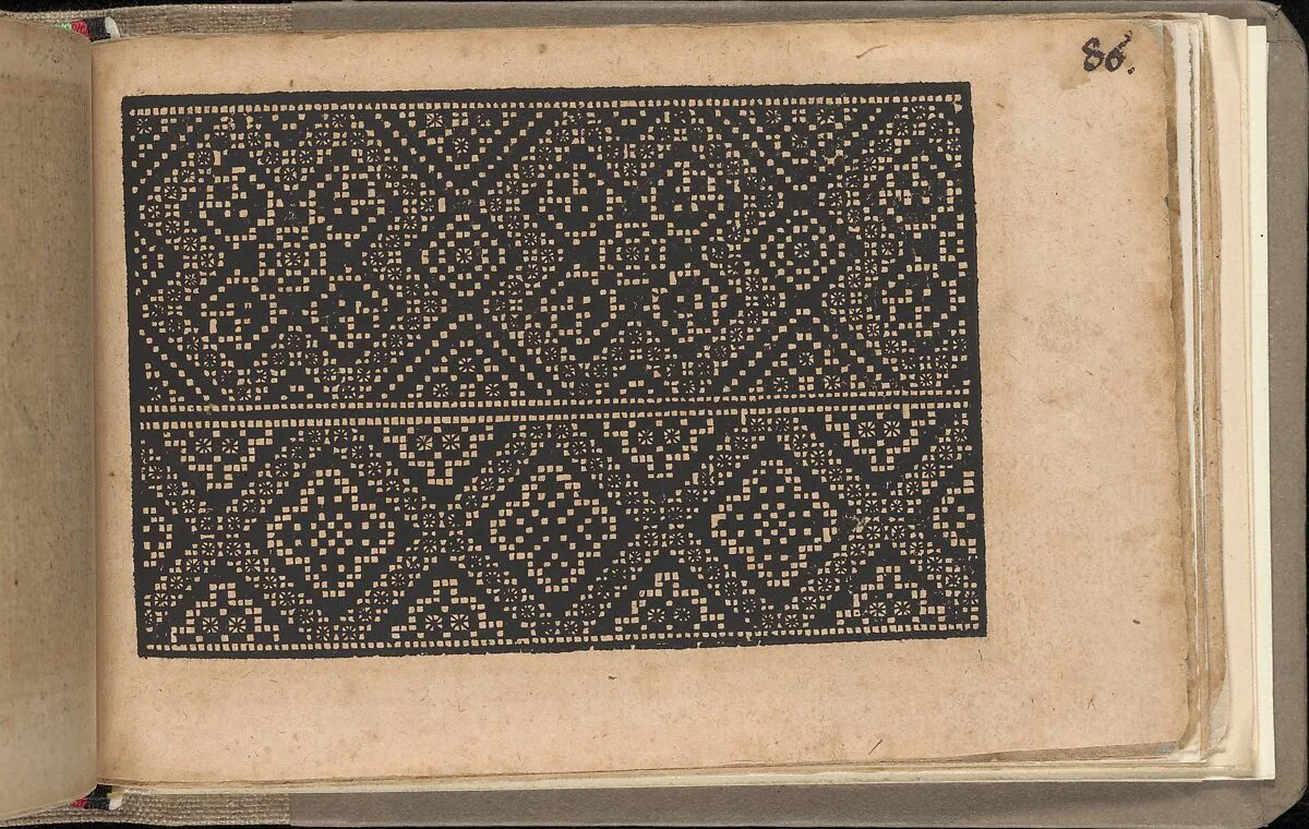 Schön newes Modelbuch (Page 86r) — Sigismundus Latomus