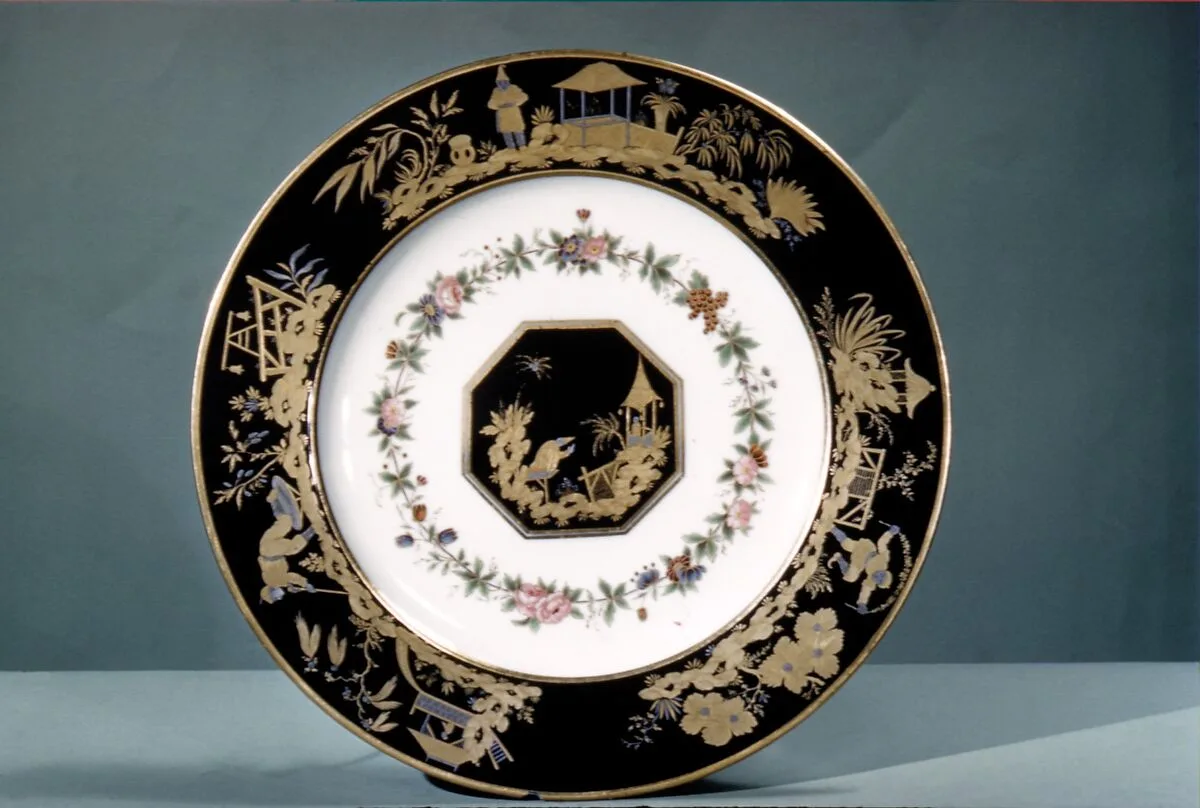 Plate — Sèvres Manufactory|Claude-Charles Gérard|Jean Pillement