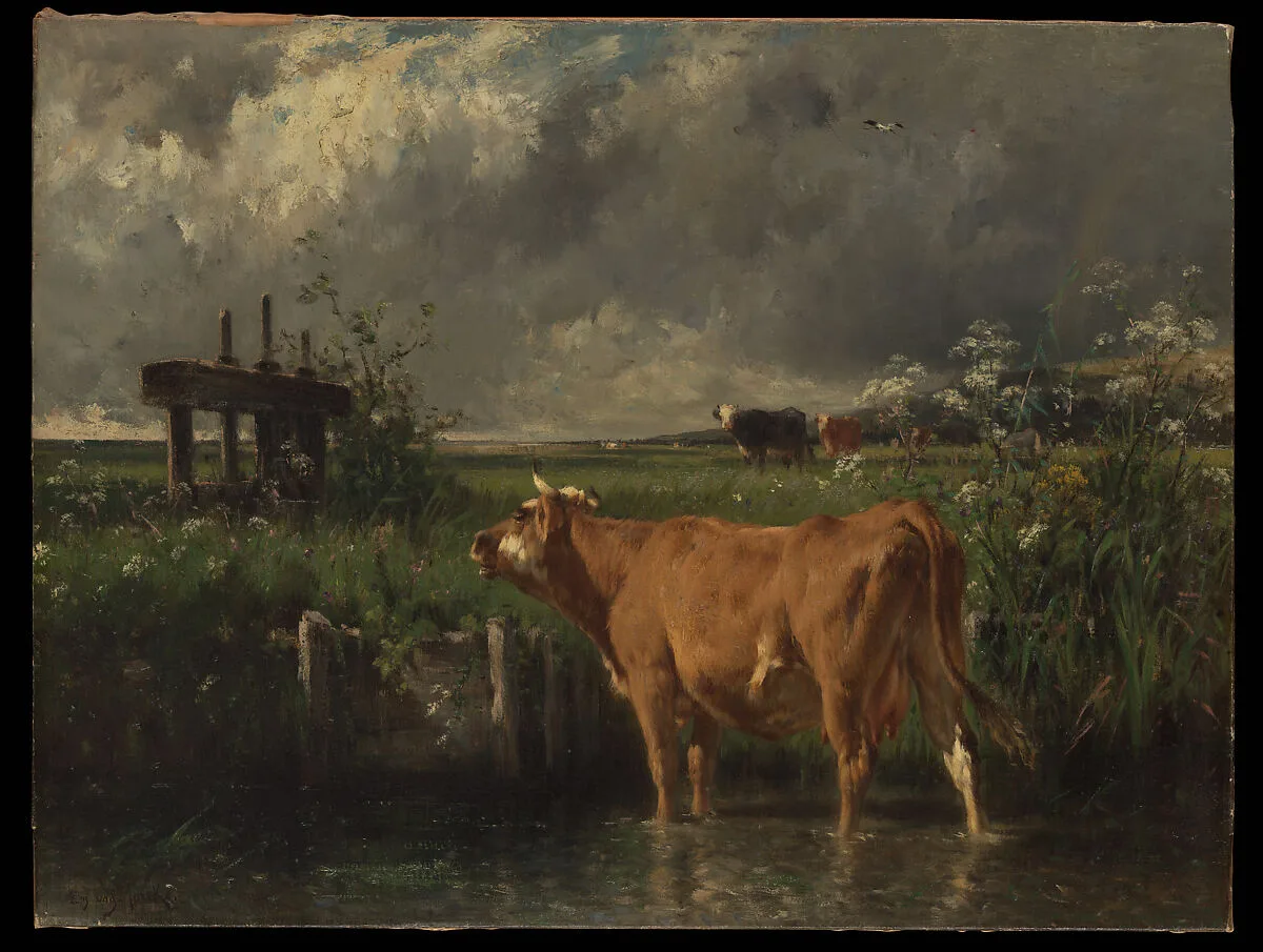 The Flood Gate — Emile van Marcke