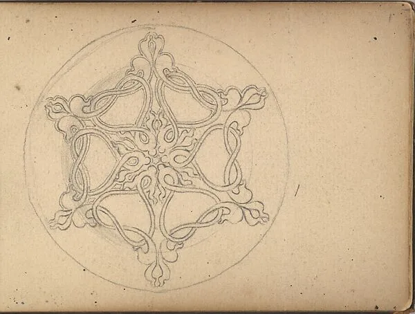 Star-shaped Ornament for a Brooch or Pendant — Edgar Gilstrap Simpson