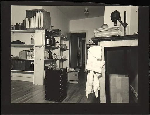 [Interior View of Darkroom at 201 East 93rd Street, New York City]