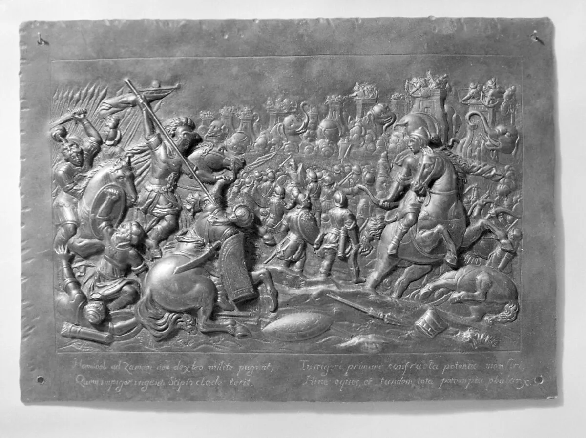 Scenes from the Battle of Zama — Unknown
