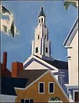 Universalist Church, Provincetown — Niles Spencer
