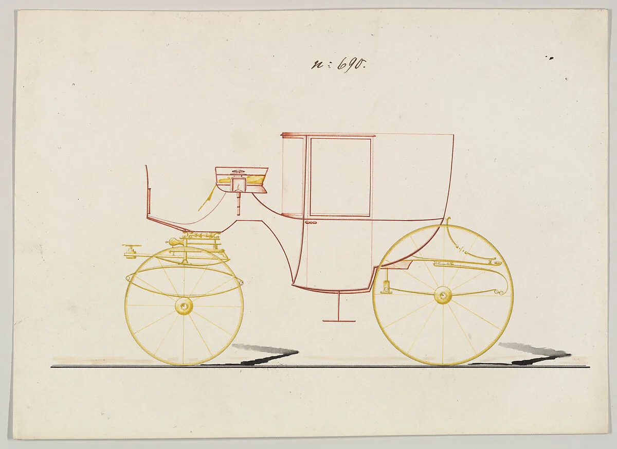 Design for Coupé, no. 690 — Brewster & Co.