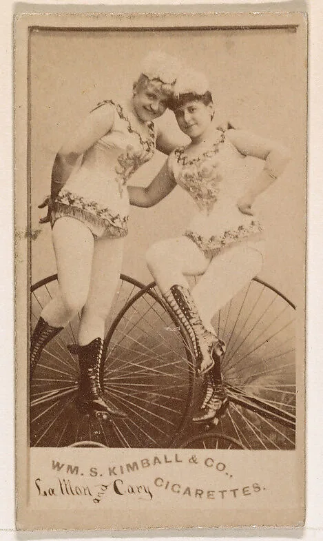 La Mon and Cary, from the Actresses series (N203) issued by Wm. S. Kimball & Co. — William S. Kimball & Company